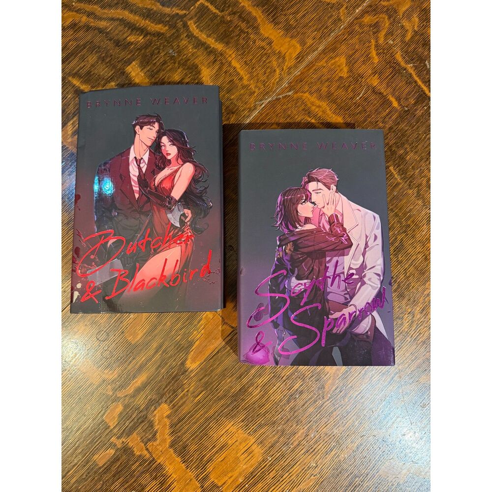 Butcher & Blackbird and Scythe & Sparrow Fairyloot Mortal Signed  Brynne Weaver